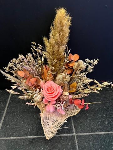 Dried Pink autumnal